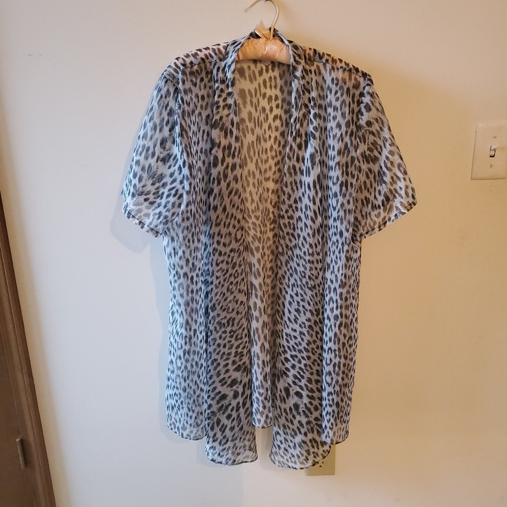 Positive Influence Animal Print 14W Jacket